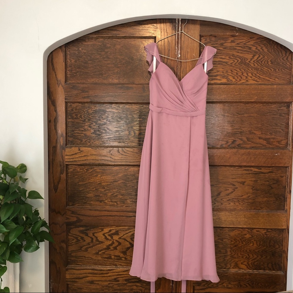 Azazie Emily Bridesmaids Dress in Vintage Mauve